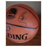 Certified Steph curry signed basketball