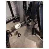 Hoist cable exercise equipment