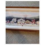 The Norman Rockwell gallery 1992 Main Street stock bridge canvas