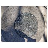 Patio furniture with propane fire pit