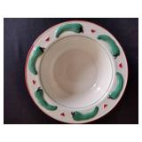 Pasta servicing ceramic set of 5