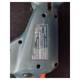 Power tools, SKILSAW, Black and Decker Sawzaw, and hand saws.