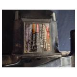 Power tools, SKILSAW, Black and Decker Sawzaw, and hand saws.