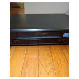 Vintage Stereo equipment, Curtis Mathis tuner, amplifier equalizer, cd player and panasonic 4head hi-fi stereo VHS.