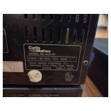 Vintage Stereo equipment, Curtis Mathis tuner, amplifier equalizer, cd player and panasonic 4head hi-fi stereo VHS.