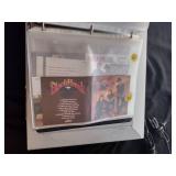 Vintage CD player with 300 CDs, and corresponding music folder from 1970s-early 2000s, Sony DVD player and recorder, and CD player