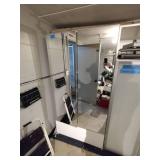 3 IKEA shelves with mirror