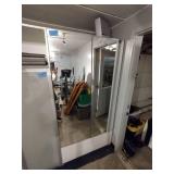 3 IKEA shelves with mirror