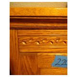 Vintage  Wood entertainment center