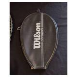Wilson, prince, and slazenger tennis rackets