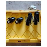 Ski and snow board boots. Nordica and Tyrolia ski bindings.