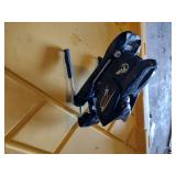 Ski and snow board boots. Nordica and Tyrolia ski bindings.