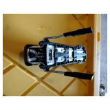 Ski and snow board boots. Nordica and Tyrolia ski bindings.