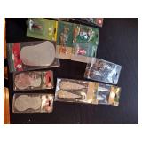 Santa’s workbench collection accessories for Christmas village