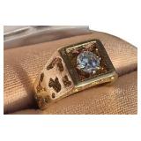 14K Gold Diamond Ring