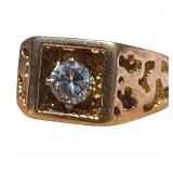 14K Gold Diamond Ring