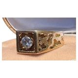 14K Gold Diamond Ring