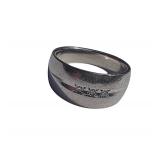 14K White Gold Diamond Ring