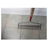 metal rake