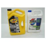 Green Antifreeze & 5W-30 Oil