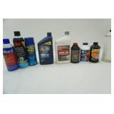 brake fluid, oil, carpet cleaner and more