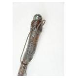 walking stick with compass