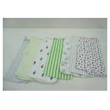 flannel receiving blankets (7ct)