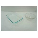 Pyrex Baking Dish & Bowl
