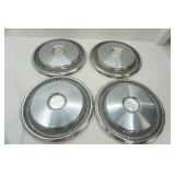 Vintage Chevy Hubcaps 4ct