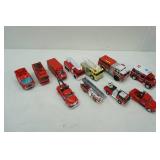 Toy Fire Truck Lot