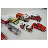 Toy Fire Truck Lot