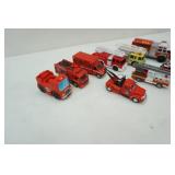 Toy Fire Truck Lot