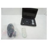 Onn Portable DVD player, remote, cords
