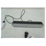 Philips DVD player, remote, light