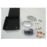 Calvin Klein Leather jewelry case & collectibles