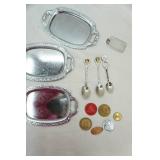 Calvin Klein Leather jewelry case & collectibles