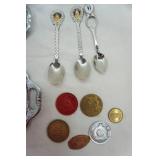 Calvin Klein Leather jewelry case & collectibles