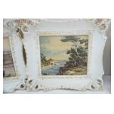 vintage wall art (4pcs 10"x10"