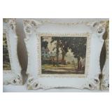 vintage wall art (4pcs 10"x10"