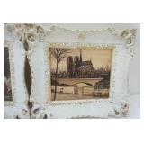 vintage wall art (4pcs 10"x10"