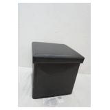 collapsible storage cube with lid