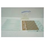 glass chess set (backgammon & checkers too)