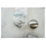 (56ct) 1-1/4" Hollow Diecast Knobs, satin nickel