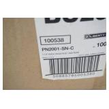 (56ct) 1-1/4" Hollow Diecast Knobs, satin nickel