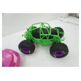 Barbie Convertible & Monster Jam monster truck