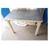 vintage metal desk
