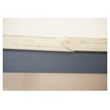 metal & wood 5 tier shelf 23.5"x9"x57"