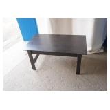 pressed wood coffee table 35.5"x19.5"x 17"