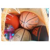 Variety of game balls