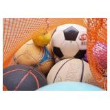 Variety of game balls